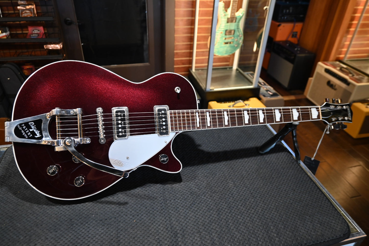 Gretsch Duo Jet Made in Japan - Dark Cherry Metallic Guitar #2231