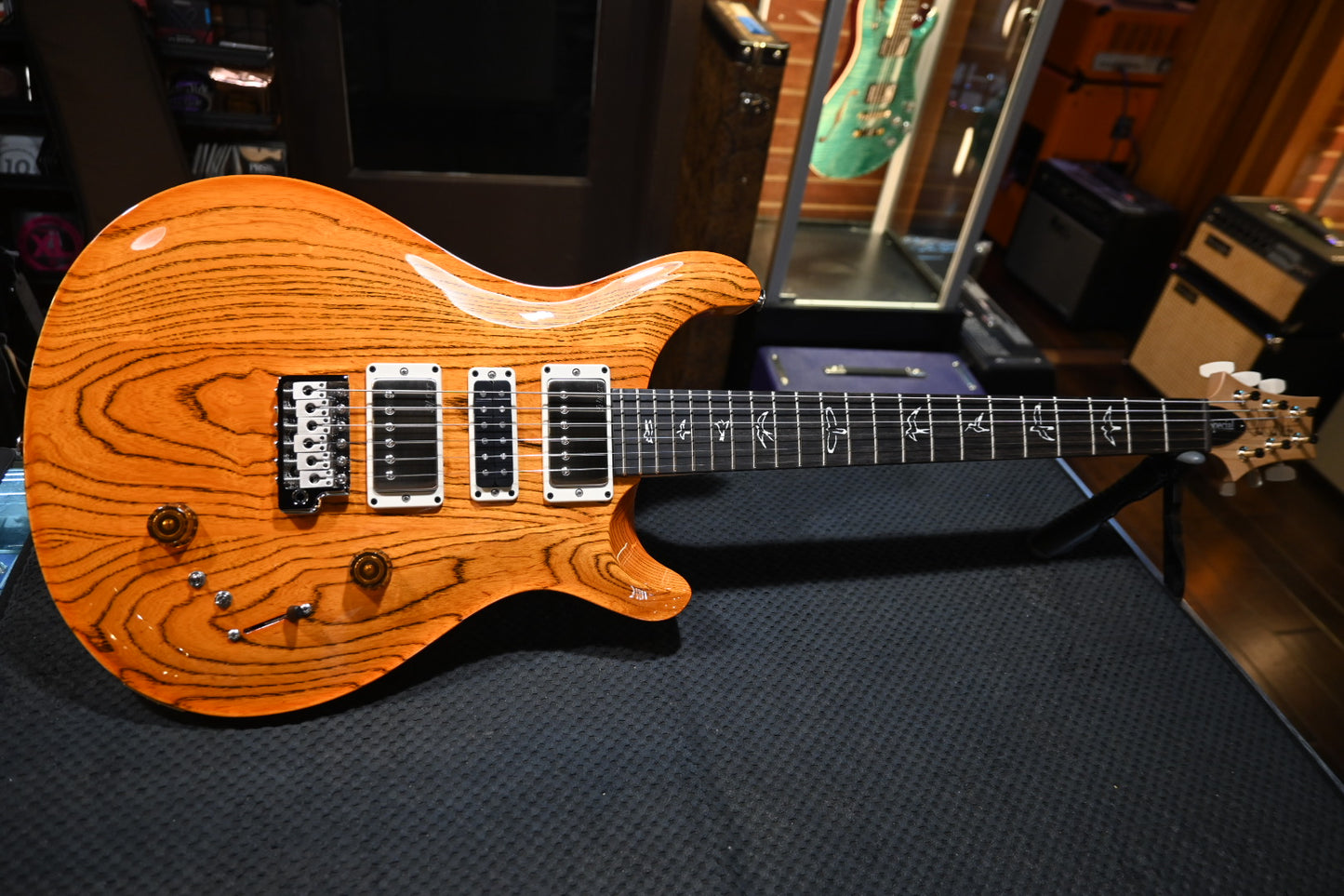 PRS Wood Library Swamp Ash Special - Orange Tabby Guitar #7355 - Danville Music