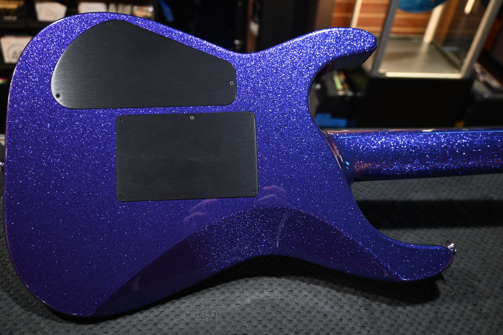 Jackson Custom Shop SL 2H FR 2023 - Purple Sparkle Guitar #0549 - Danville Music
