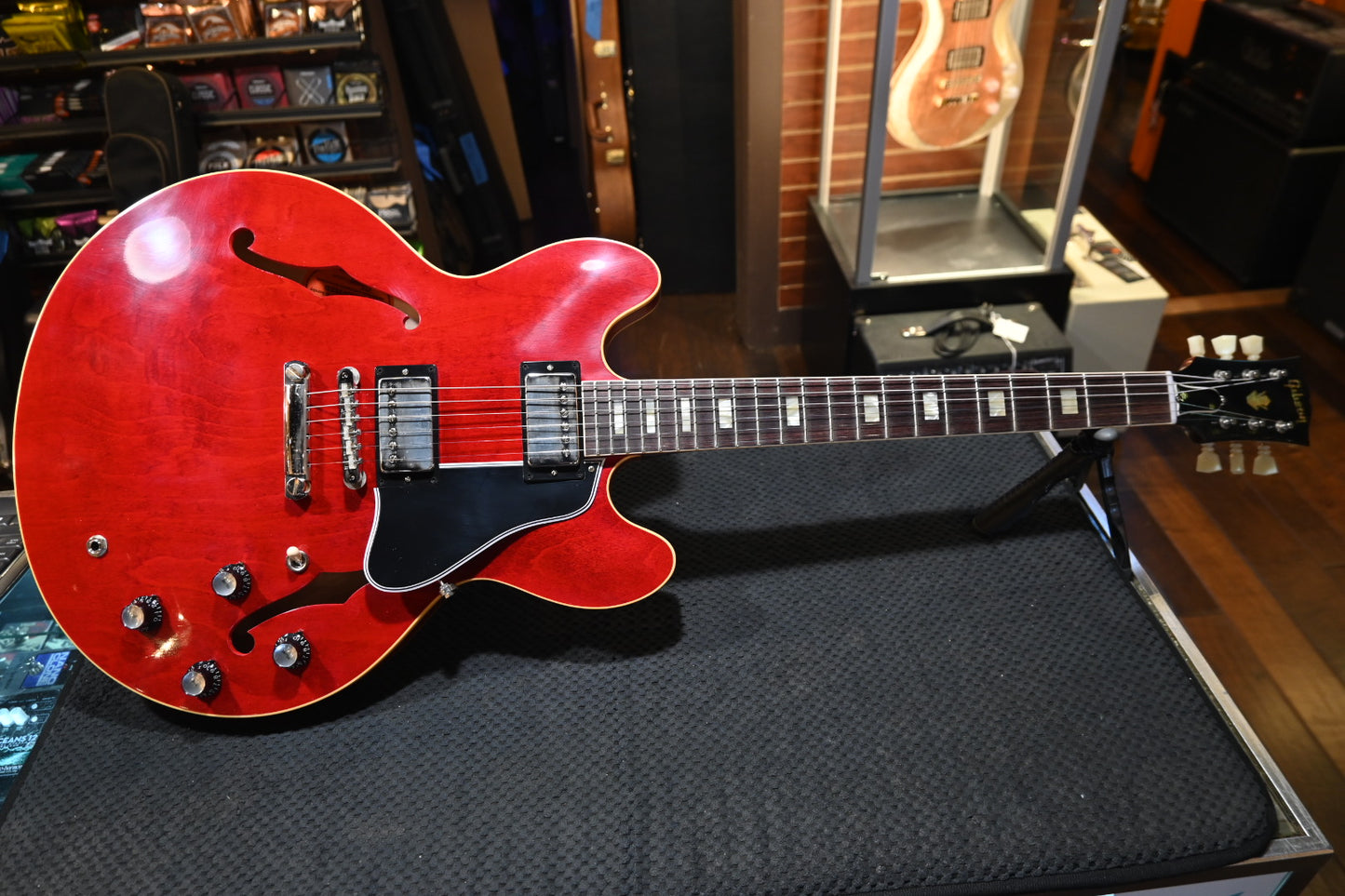 Gibson Custom Shop 1964 ES-335 Reissue Murphy Lab Ultra Light Aged - Sixties Cherry Guitar #0974