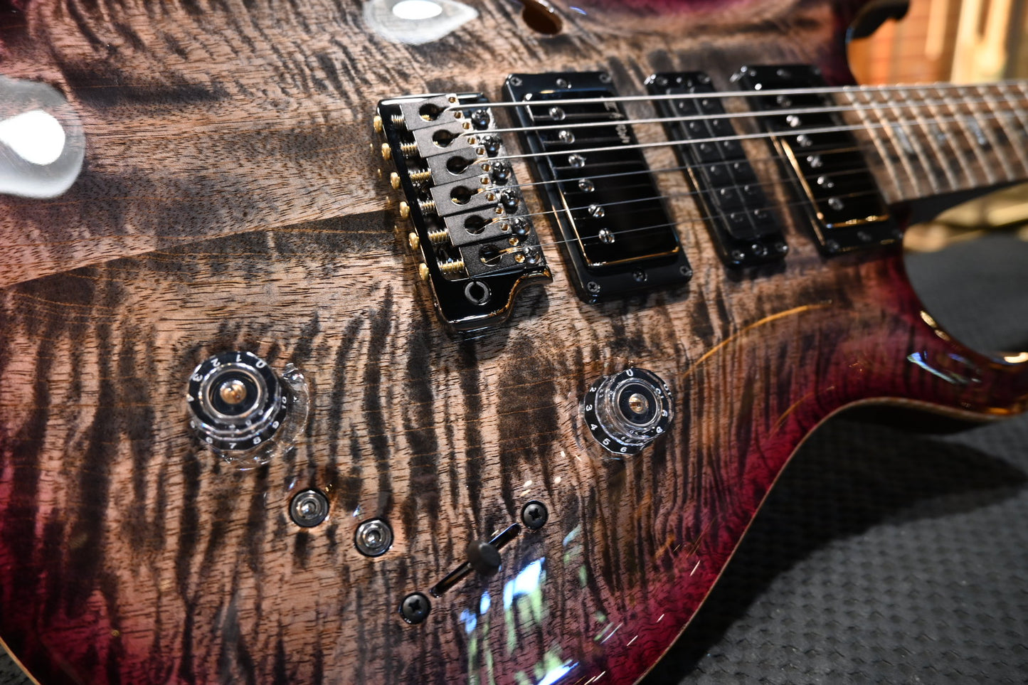 PRS Special Semi-Hollow Mango Limited Edition - Charcoal Purple Burst Guitar #5254