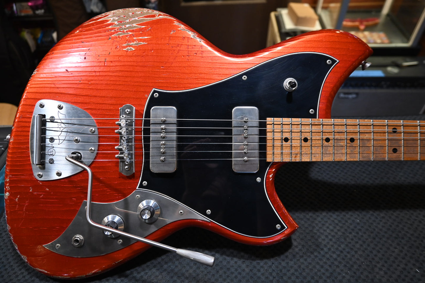 Novo Custom Serus J - Candy Apple Red Guitar #1033