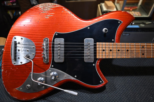 Novo Custom Serus J - Candy Apple Red Guitar #1033