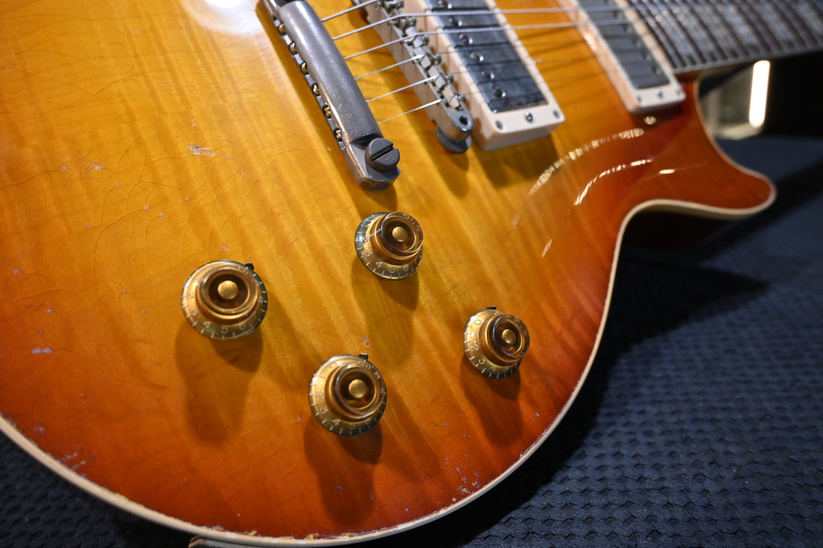 Gibson Custom Shop 1959 Les Paul Standard Reissue Murphy Lab Heavy Aged - Molten Amber Burst Guitar #1754