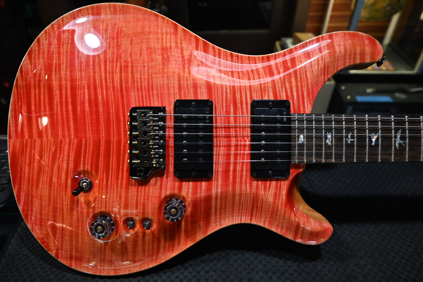 PRS Custom 24-08 DMO Limited Edition 10-Top Private Stock Color - Salmon Guitar #6543