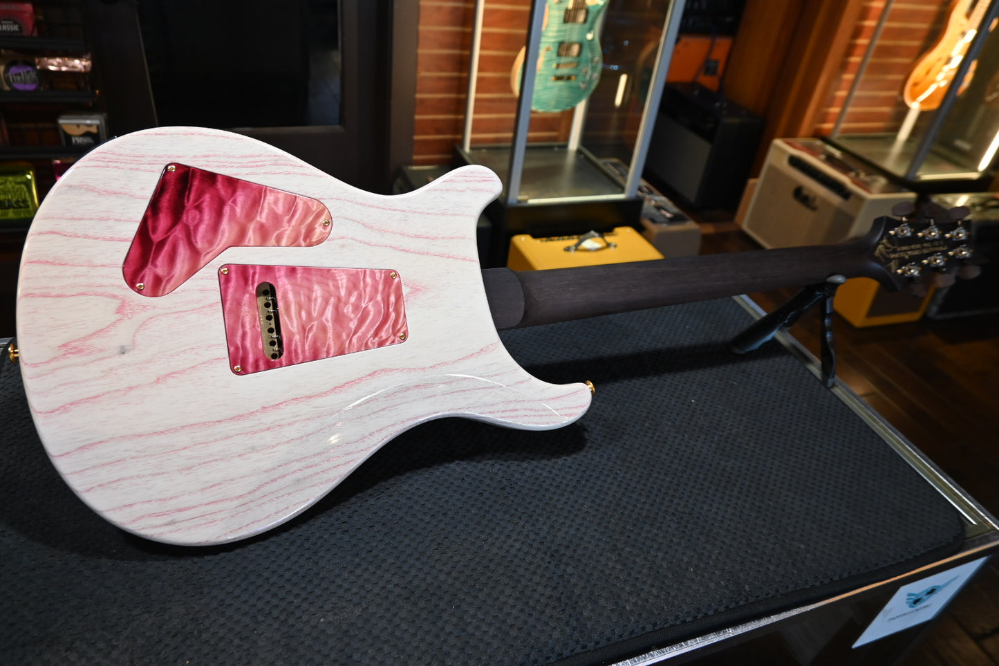 PRS Private Stock Custom 24 - Raspberry Reverse Dragon’s Breath Guitar #12249 - Danville Music