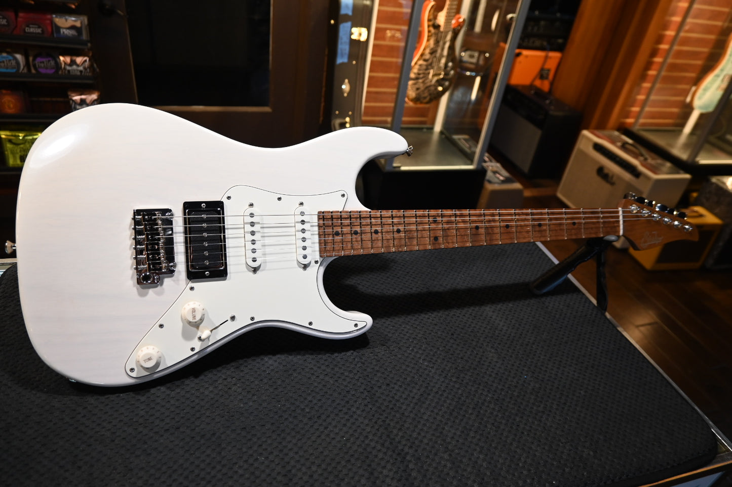 Suhr Pete Thorn Signature Series Traditional 90 - Trans White Guitar #9364 USED
