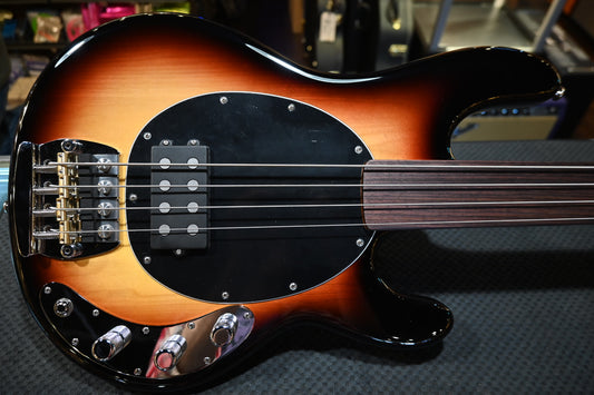 Music Man Pino Palladino Fretless - 79 Burst Bass #0791 - Danville Music
