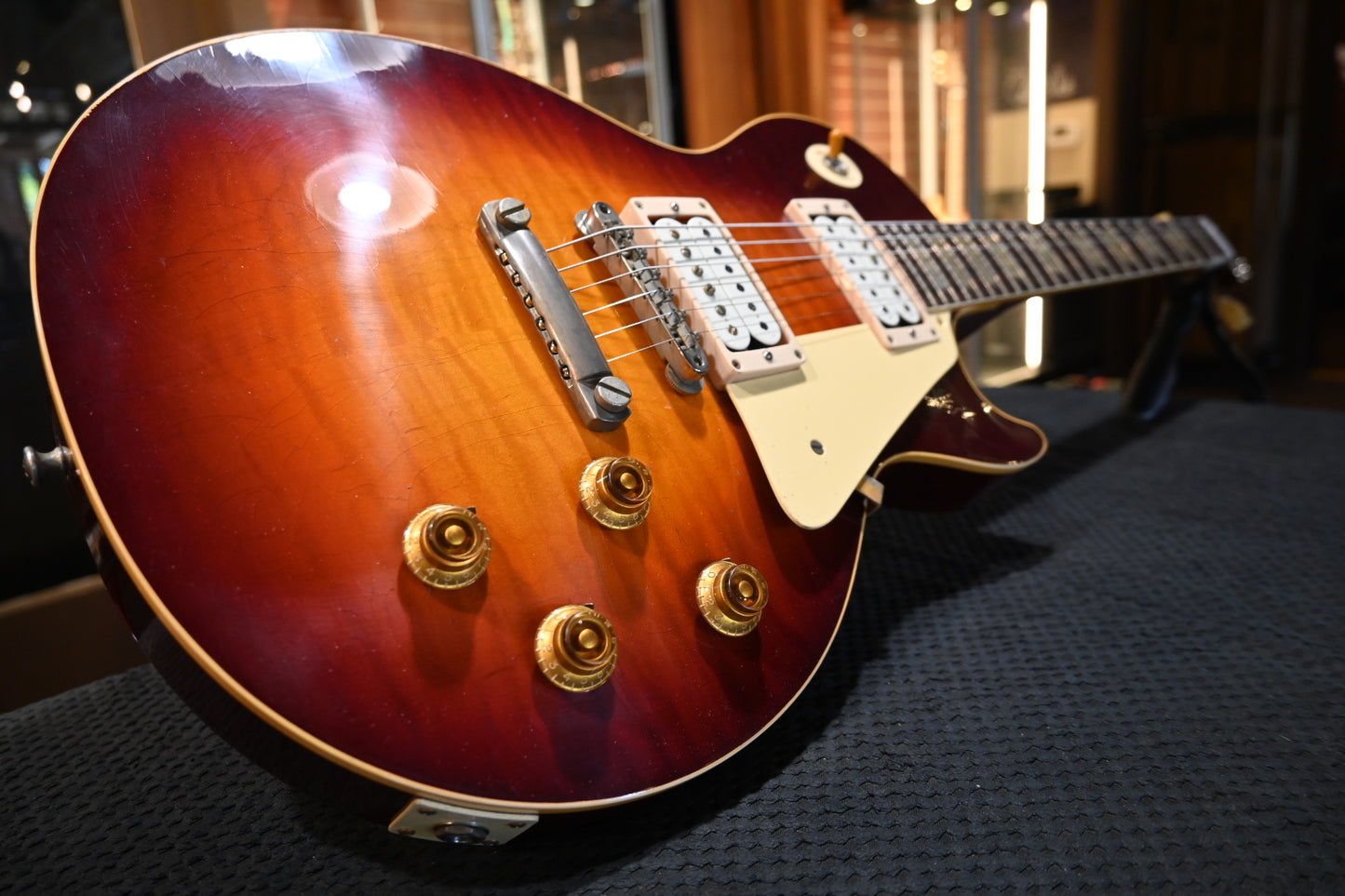 Gibson Custom Shop 1959 Les Paul Standard Reissu BOTB 78 Murphy Lab Light Aged - Cherry Sunburst Guitar #3471 - Danville Music