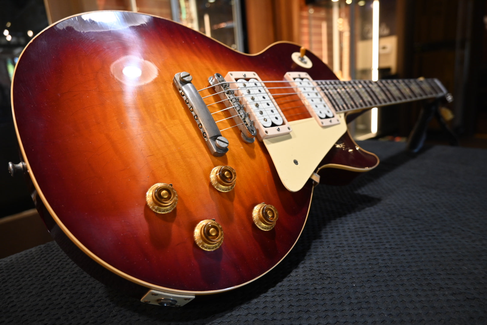 Gibson Custom Shop 1959 Les Paul Standard Reissu BOTB 78 Murphy Lab Light Aged - Cherry Sunburst Guitar #3471 - Danville Music