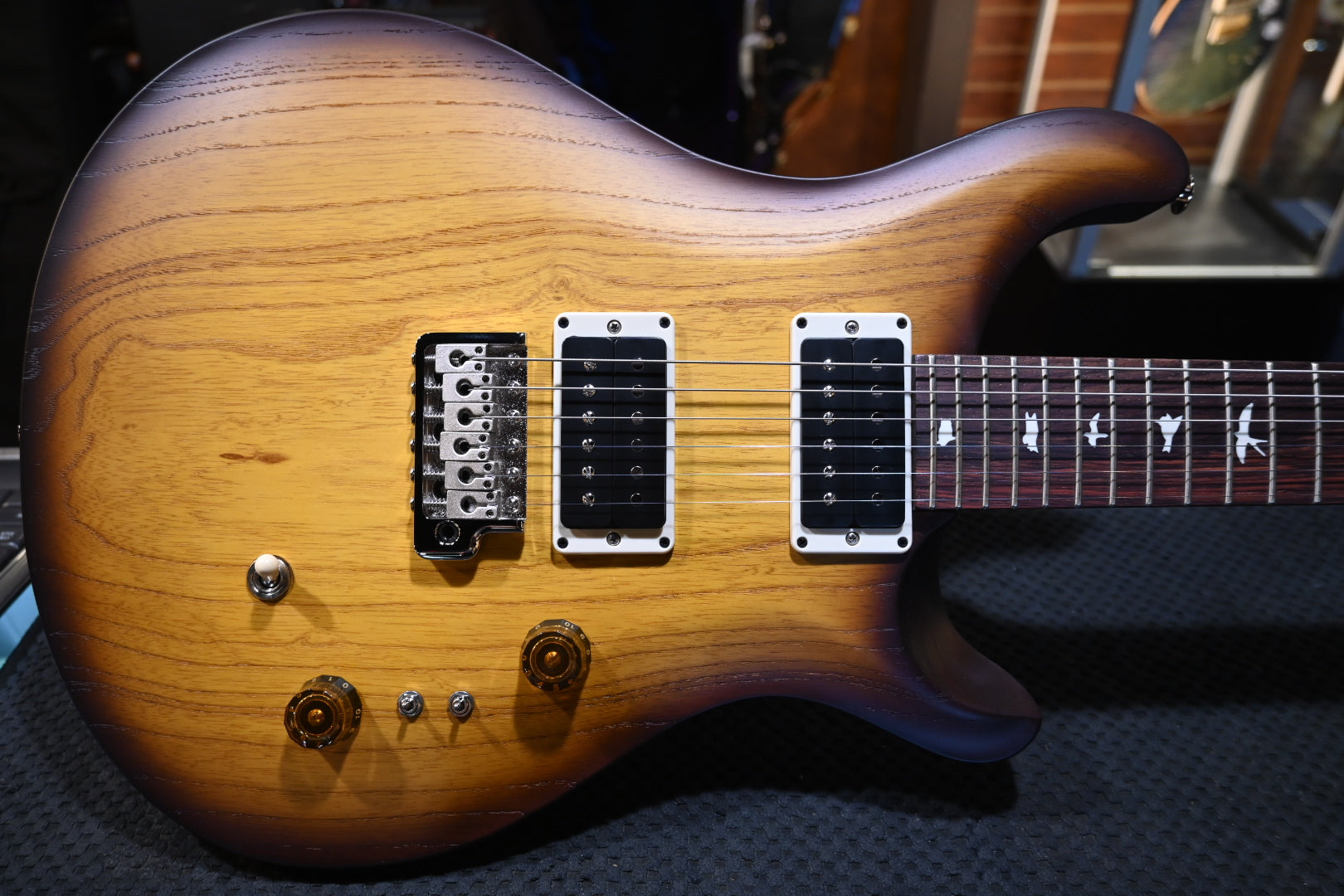 PRS CE 24-08 Swamp Ash Limited Edition - McCarty Tobacco Sunburst Satin Guitar #4988 - Danville Music