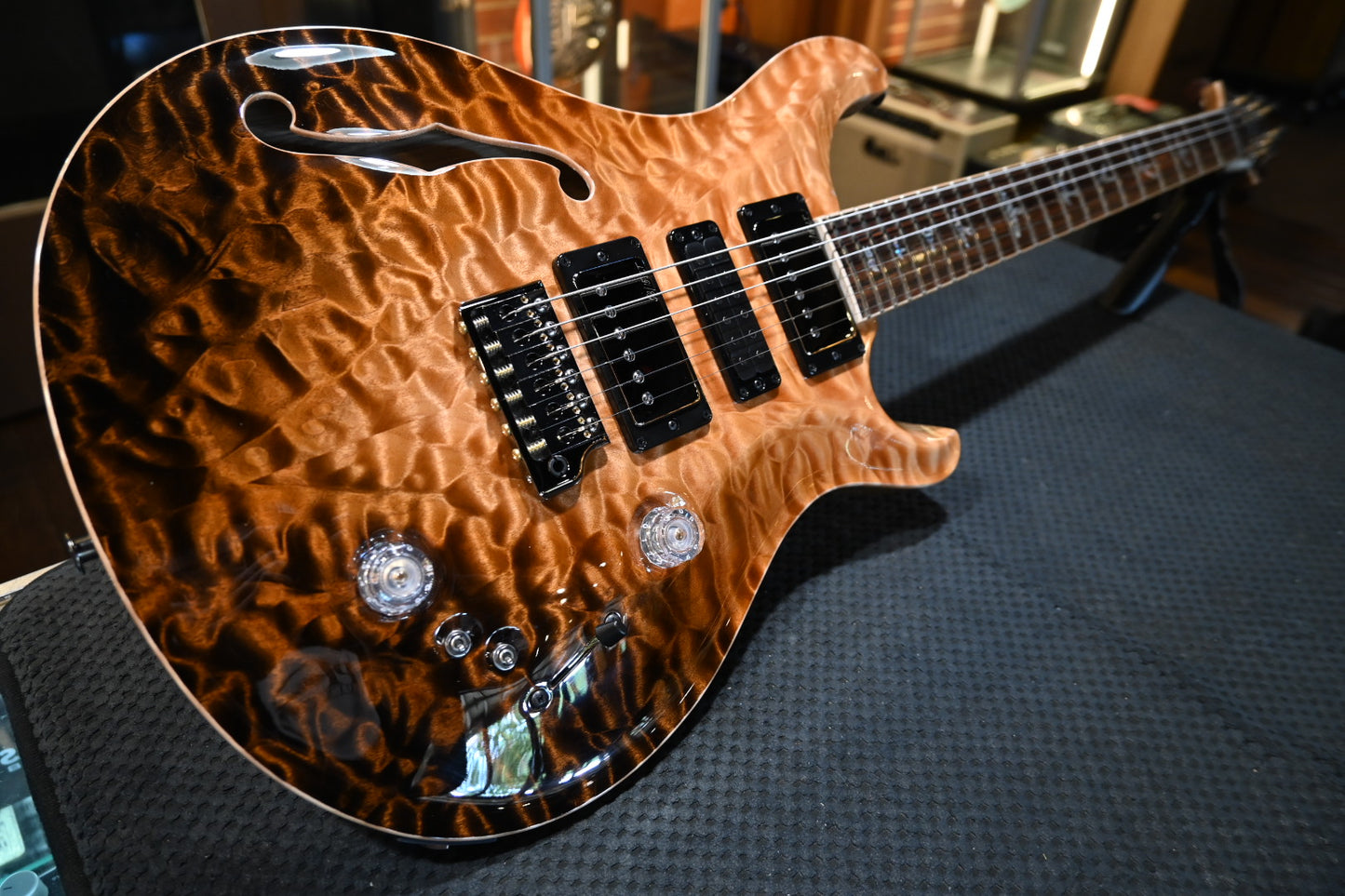 PRS Private Stock Special Semi-Hollow 2024 - Reverse Amaretto Dragon’s Breath Guitar #11257