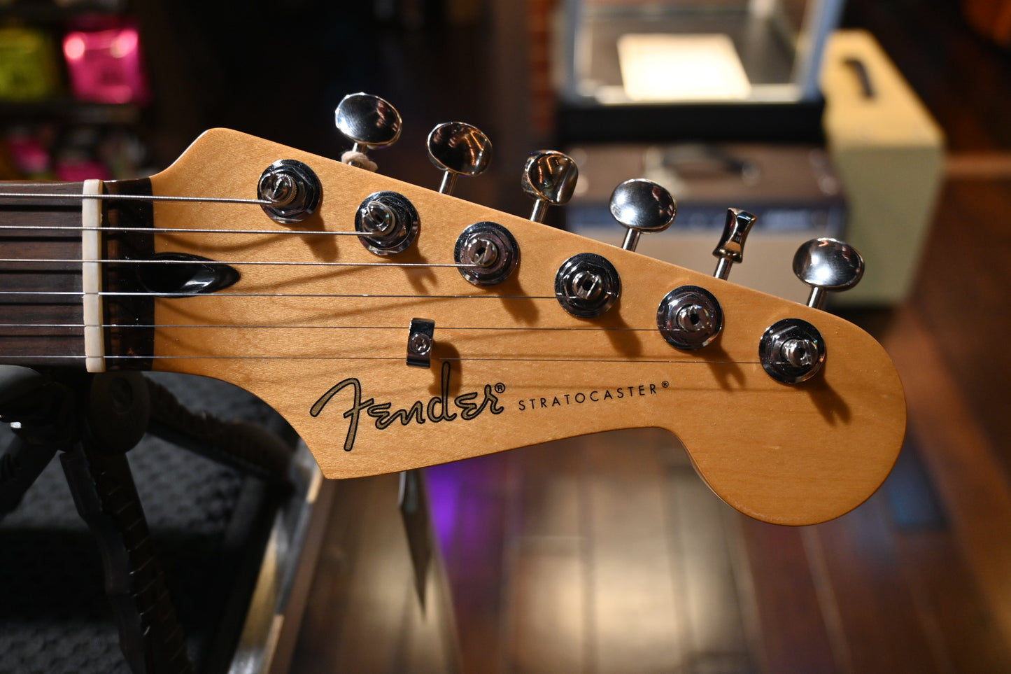 Fender 70th Anniversary Player Stratocaster - Nebula Noir Guitar #2684 - Danville Music
