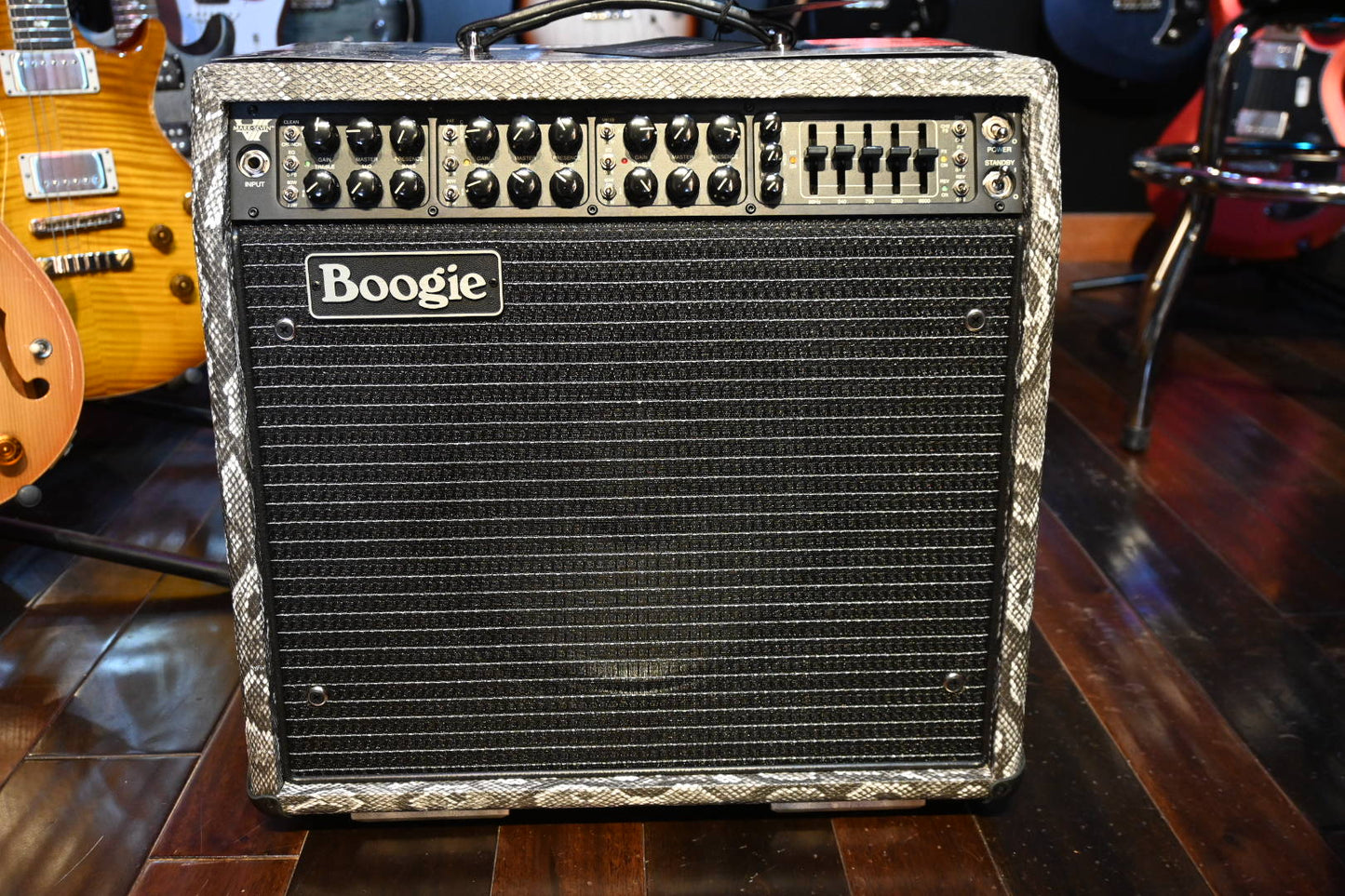 Mesa Boogie Mark VII Limited Snakeskin Indigo Python Combo Amplifer