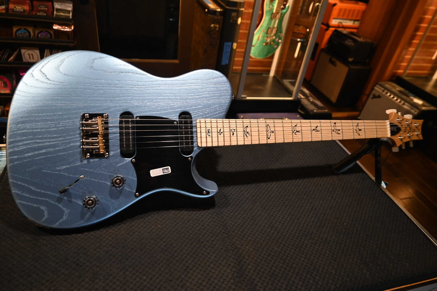 PRS NF 53 Satin - Frost Blue Metallic Guitar #7307 - Danville Music