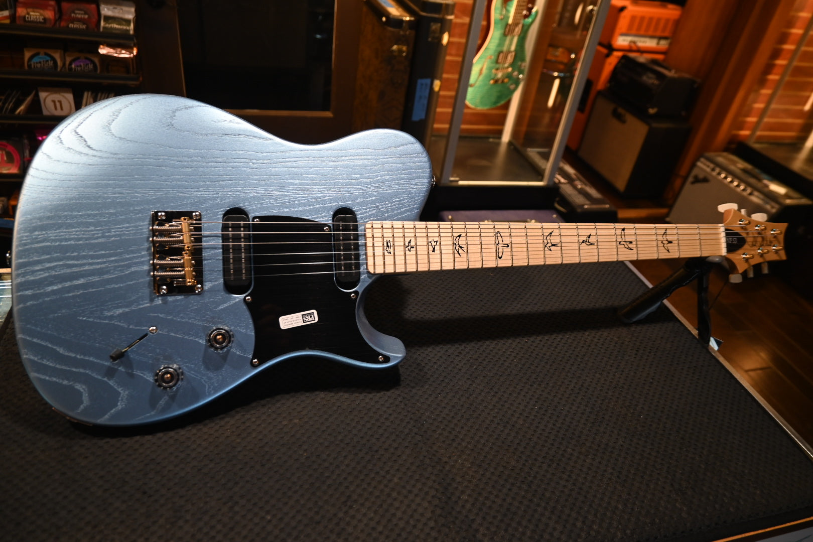 PRS NF 53 Satin - Frost Blue Metallic Guitar #7307 - Danville Music