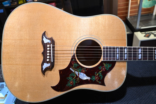 Gibson Custom Shop 1963 Dove 2025 Murphy Lab Light Aged - Dark Natural Guitar #5061 - Danville Music