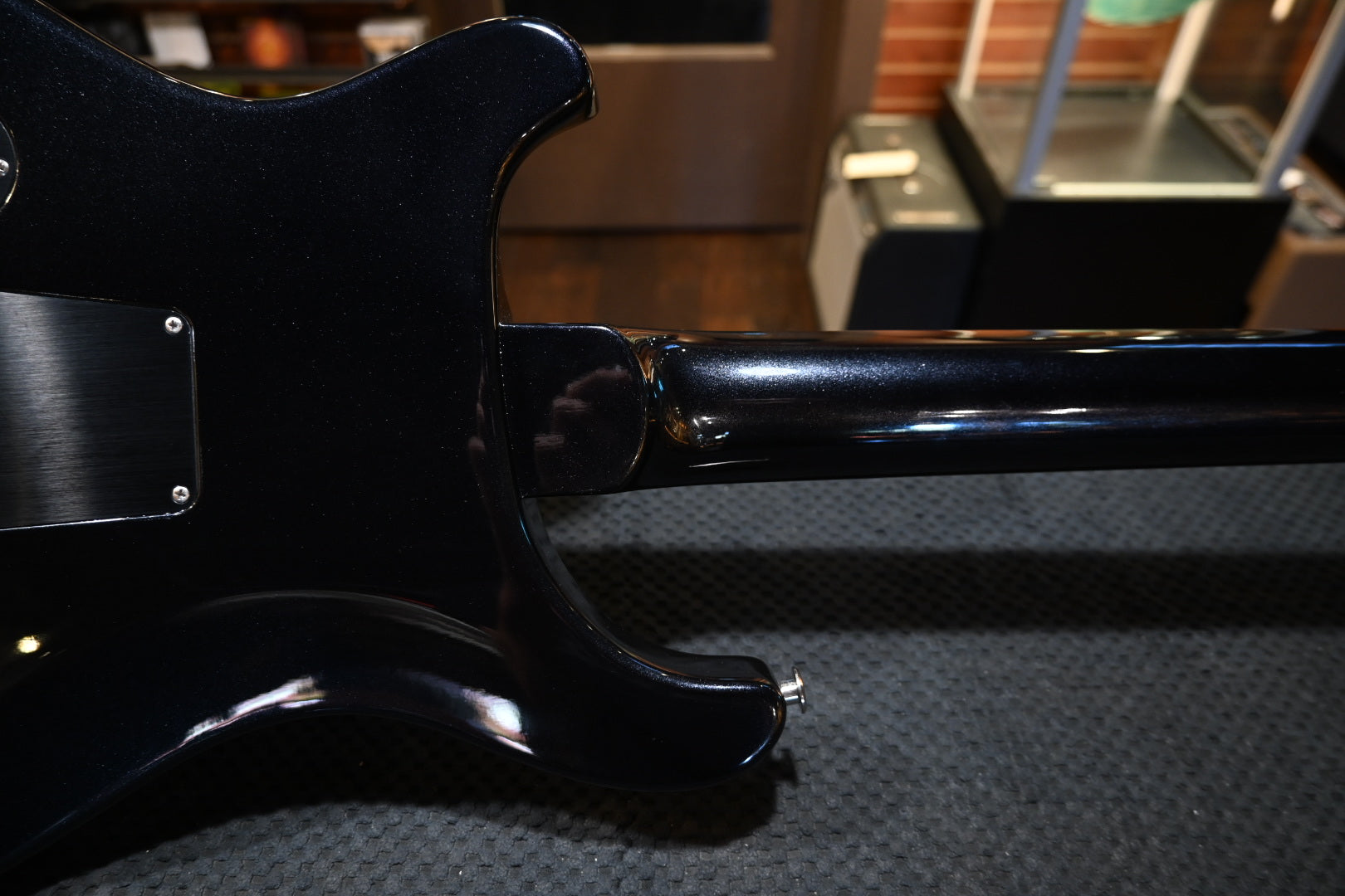 PRS Special Semi-Hollow 2024 - Metallic Black Guitar #7641 - Danville Music