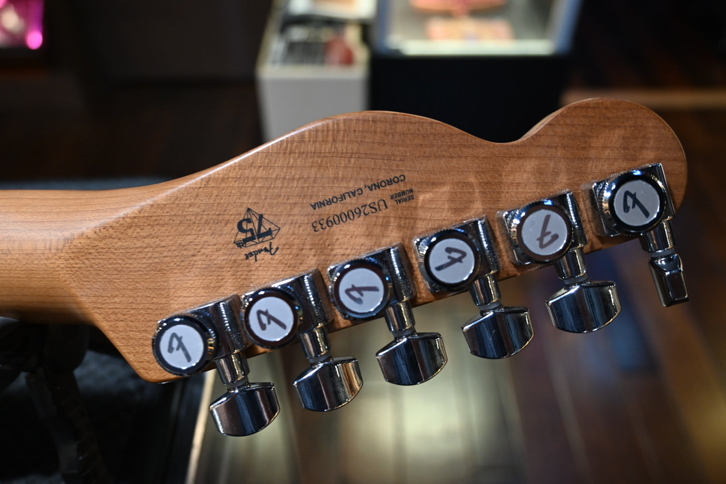 Fender Limited Edition American Ultra II Telecaster Roasted 6lbs 6oz - Natural Guitar #0933