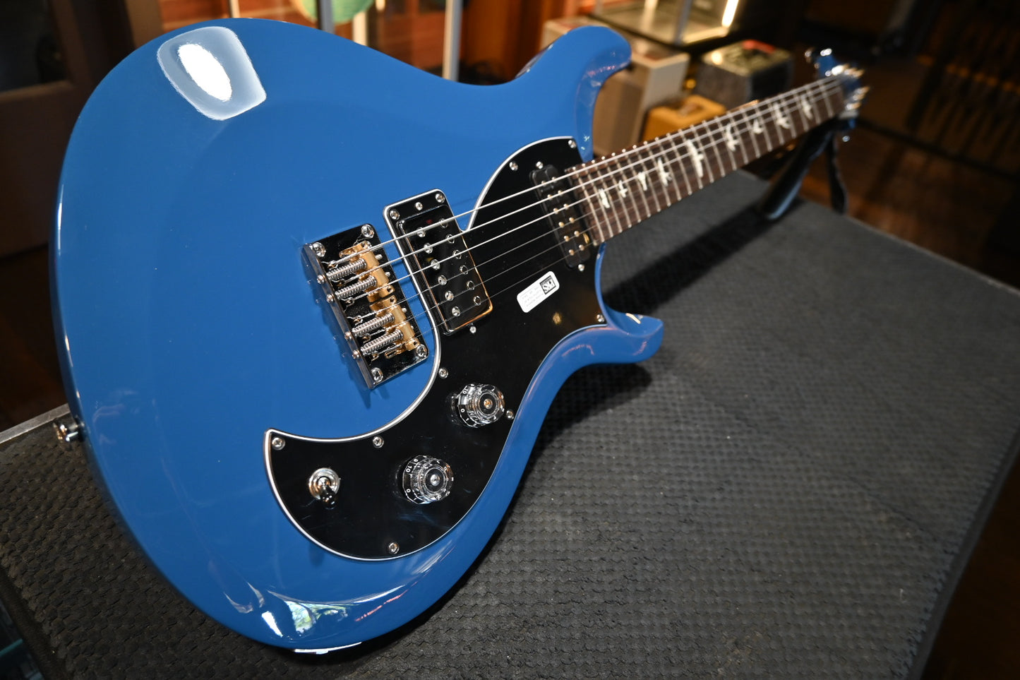 PRS S2 Vela 2024 - Space Blue Guitar #8539 - Danville Music