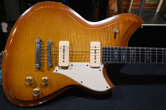 Novo Chambered Serus P2 Dealer Limited - Faded Tea Burst Guitar #5247 - Danville Music