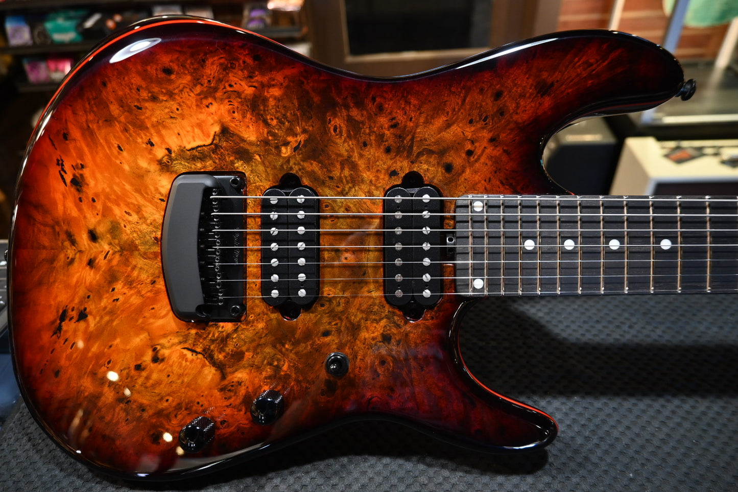 Music Man Jason Richardson 7-String Cutlass HT - Death Mountain Guitar #3530 - Danville Music
