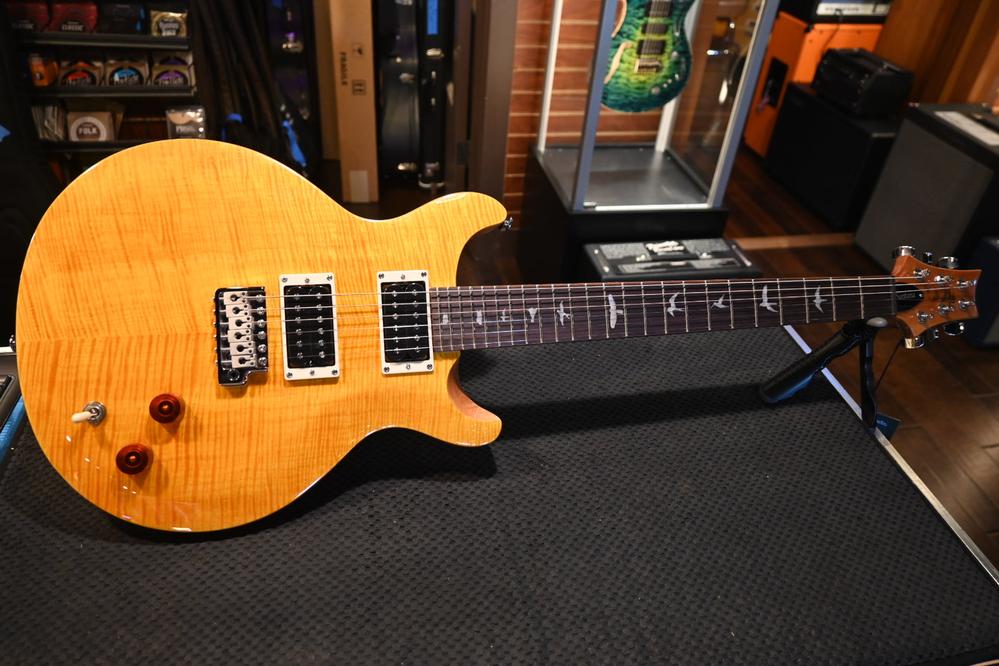 PRS SE Santana - Santana Yellow Guitar #0691 - Danville Music