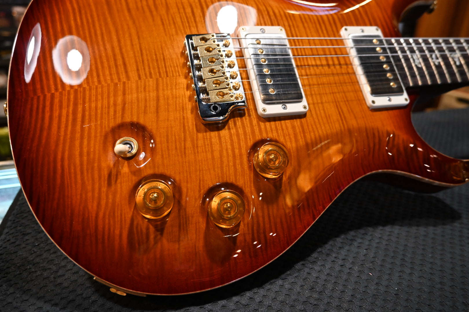PRS DGT 10-Top 2024 - Dark Cherry Sunburst Guitar #6034 - Danville Music