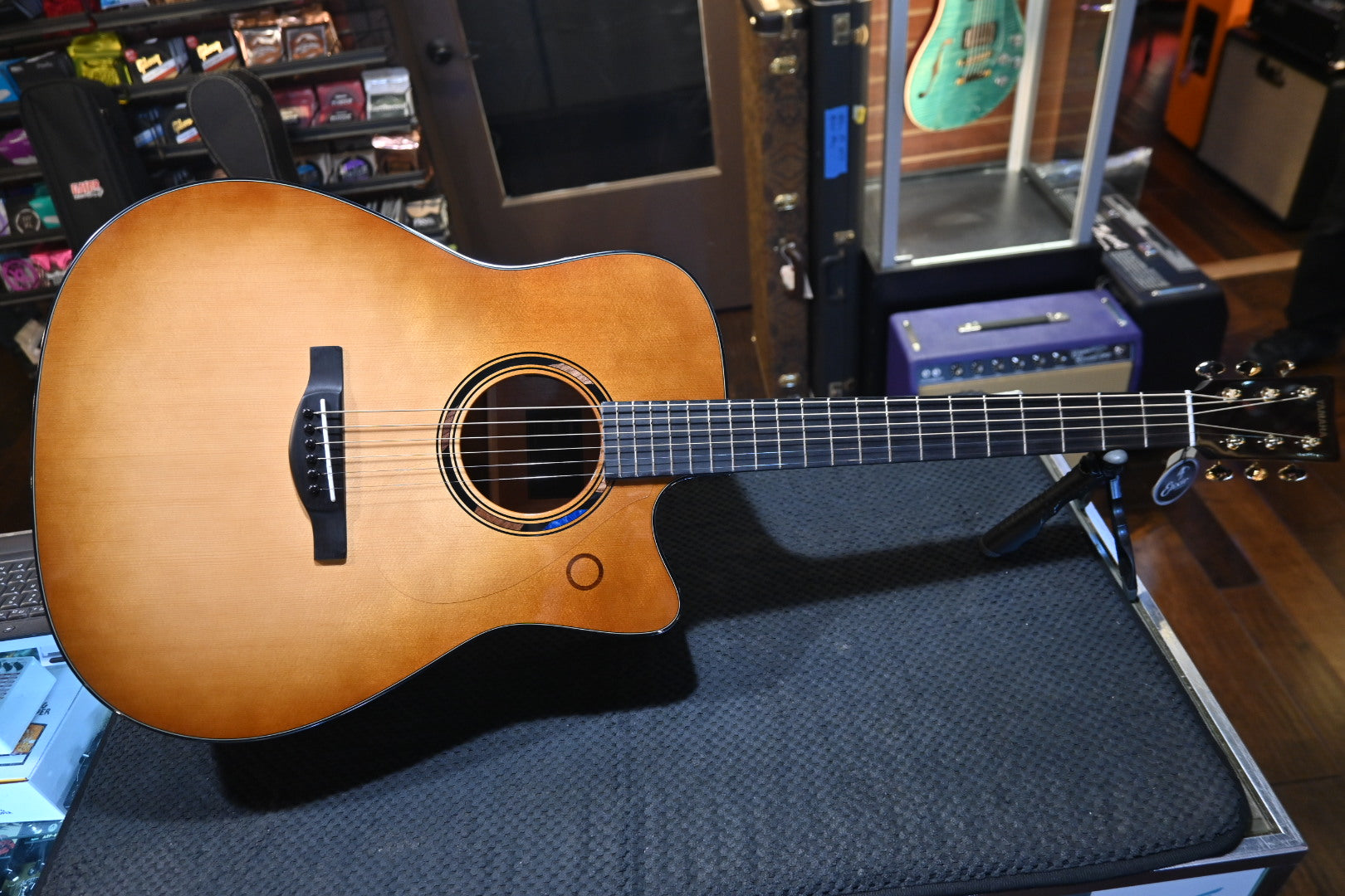 Yamaha TAG3 C Transacoustic - Sandburst Guitar #0441 - Danville Music