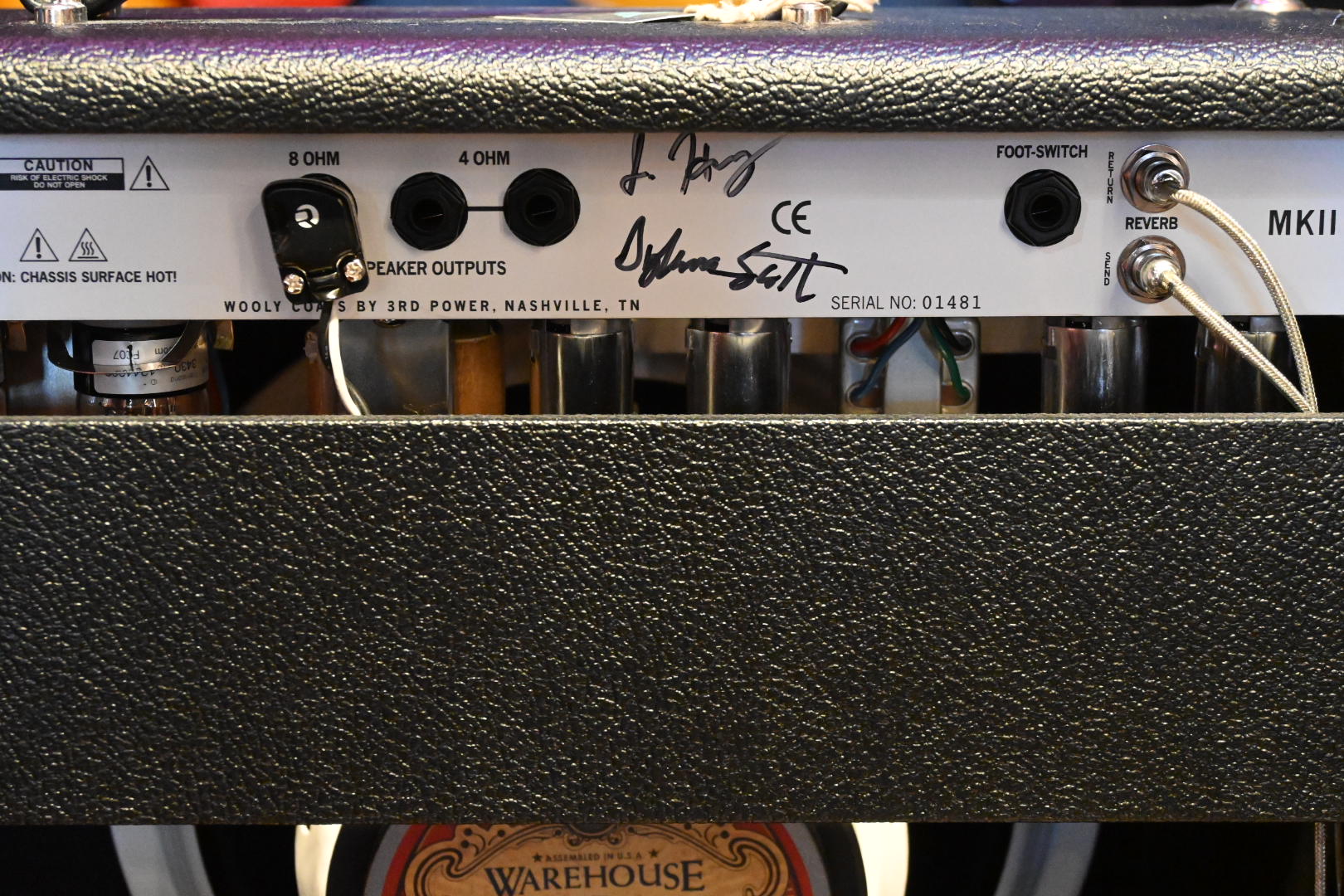 3rd Power Wooly Coate Spanky MKII+ - Black Tolex/Silver Grill Amp #1481 - Danville Music