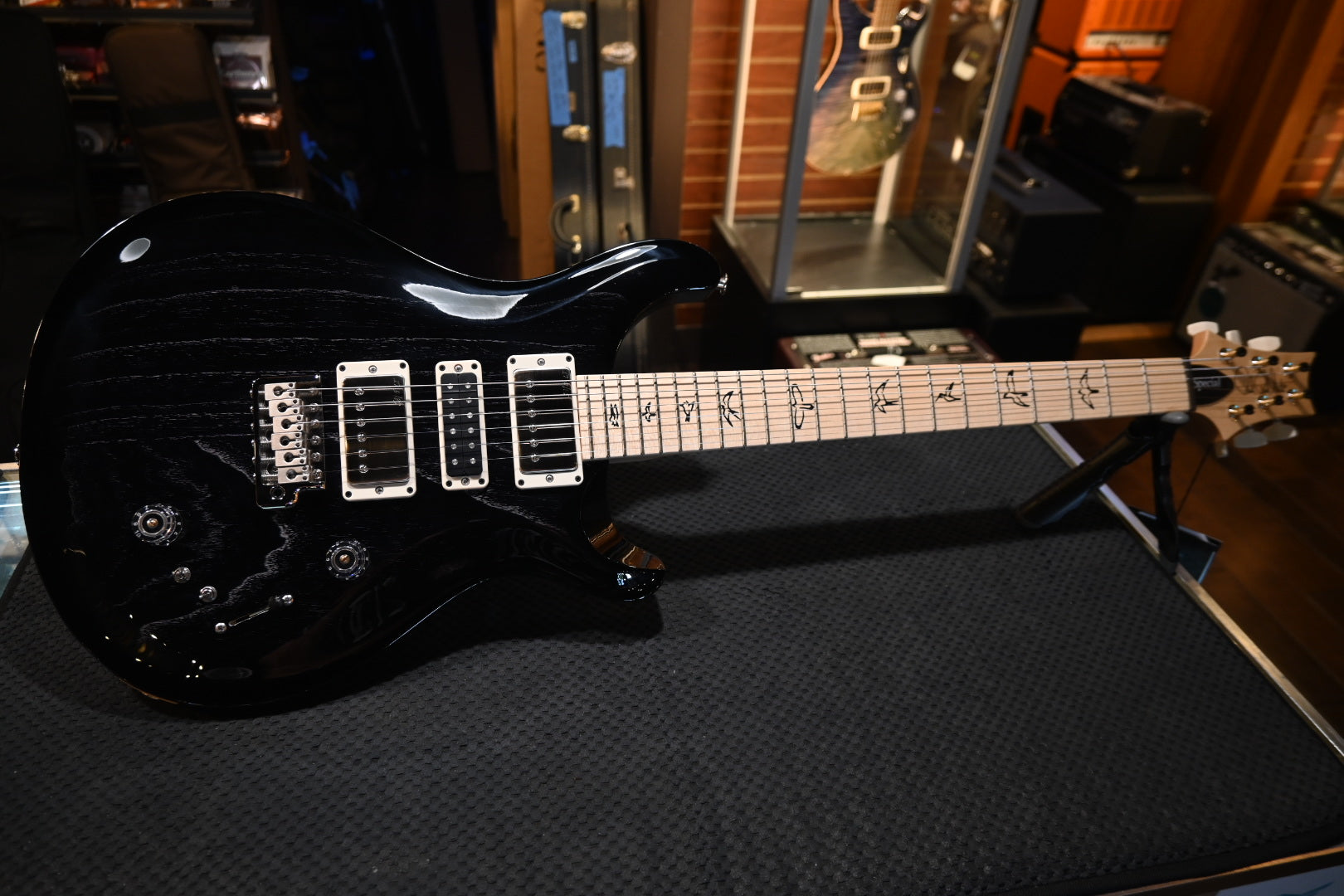 PRS Swamp Ash Special Maple - Black Doghair Smokeburst Guitar #6386 - Danville Music