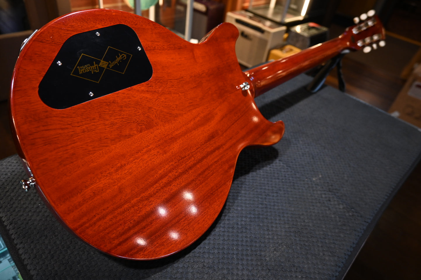 Epiphone 1960 Les Paul Special Double Cut - Cherry Red Guitar #0958 - Danville Music