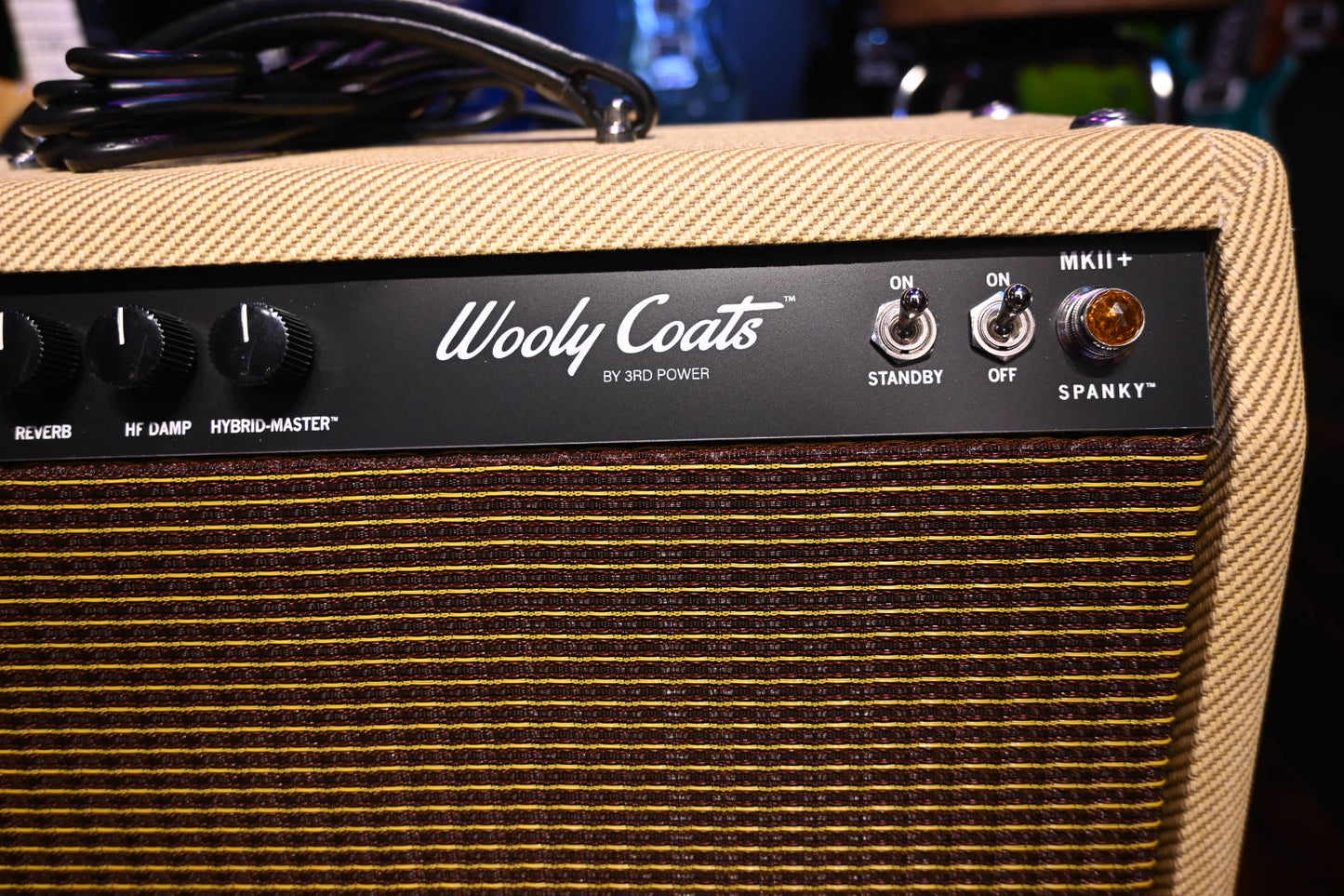 3rd Power Wooly Coats Spanky MKII+ - Fender Tweed/Oxblood Grill Amp #1484 - Danville Music