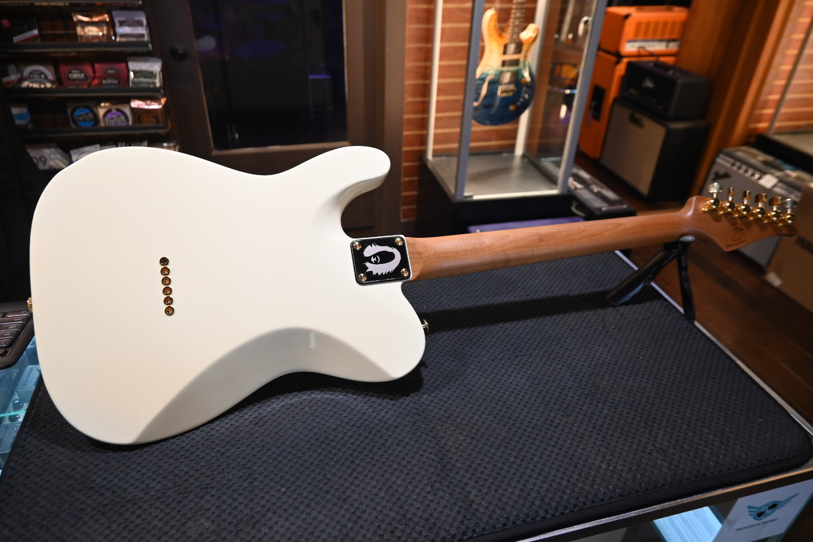 Suhr Mateus Asato Signature Series Classic T SS - MA White Guitar #4738 - Danville Music