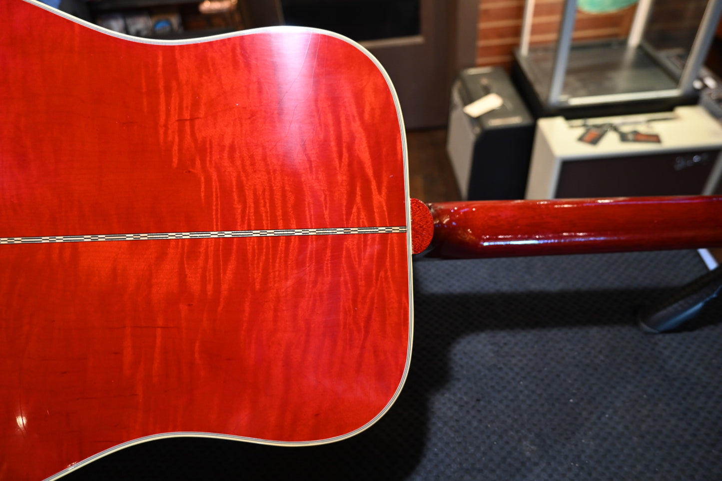 Gibson Custom Shop 1963 Dove 2025 Murphy Lab Light Aged - Dark Natural Guitar #5061 - Danville Music