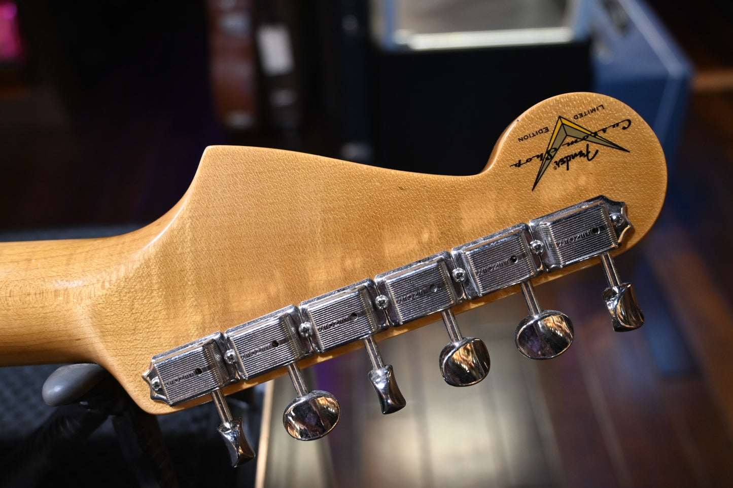 Fender Custom Shop LTD 1964 Stratocaster Journeyman/Closet Classic - Faded Aged Sonic Blue Guitar #5153