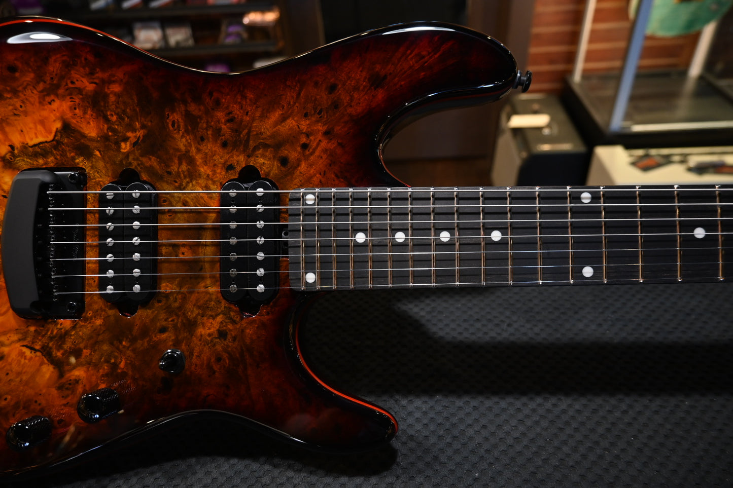 Music Man Jason Richardson 7-String Cutlass HT - Death Mountain Guitar #3530 - Danville Music