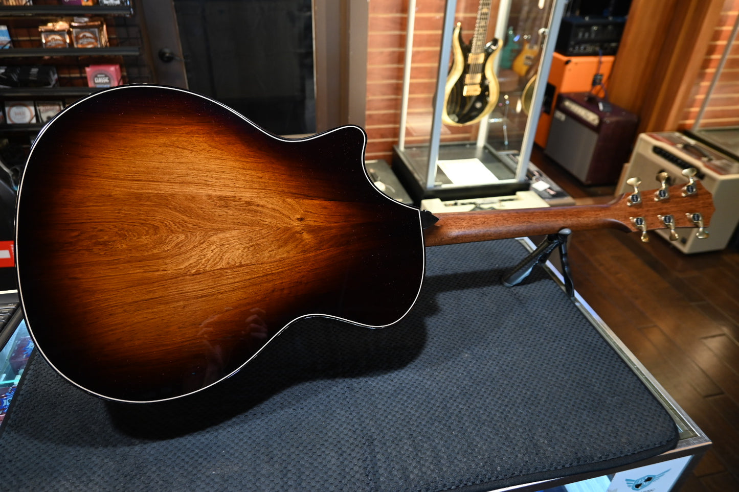 Taylor Builder’s Edition 814ce Adirondack/Honduran Rosewood - Shaded Edge Burst Guitar #6709 - Danville Music