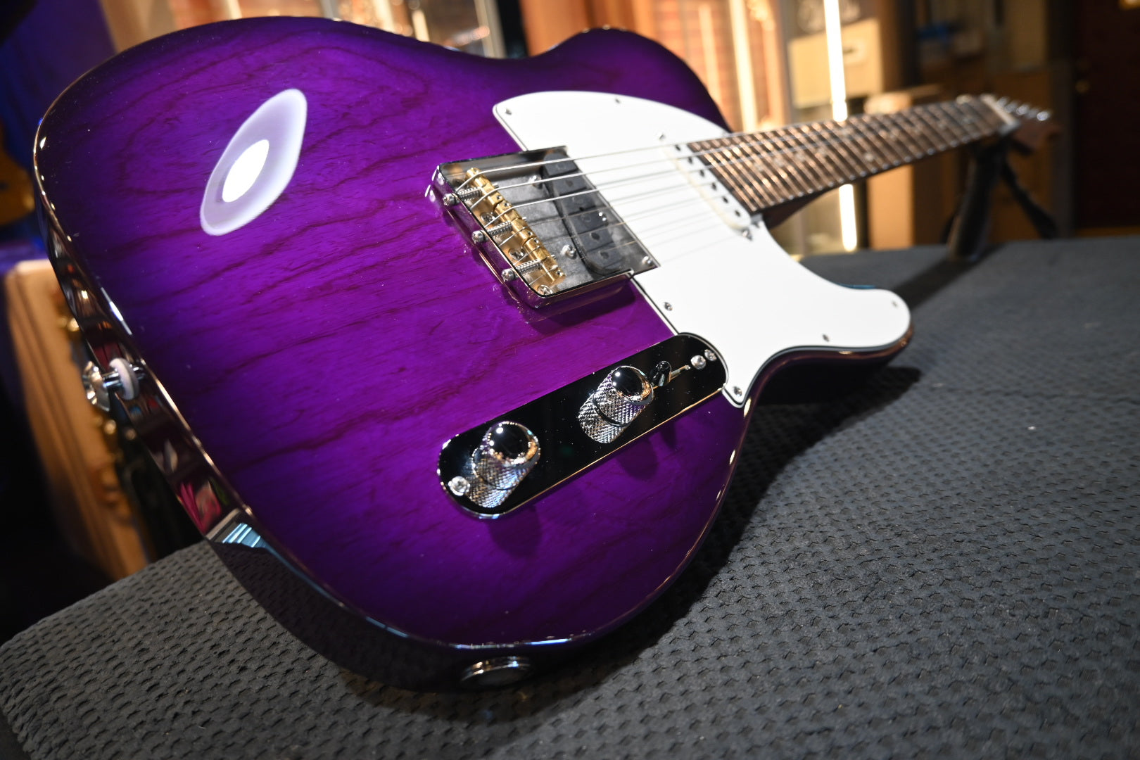Suhr Custom Modern T - Trans Purple Burst Guitar #9880 - Danville Music