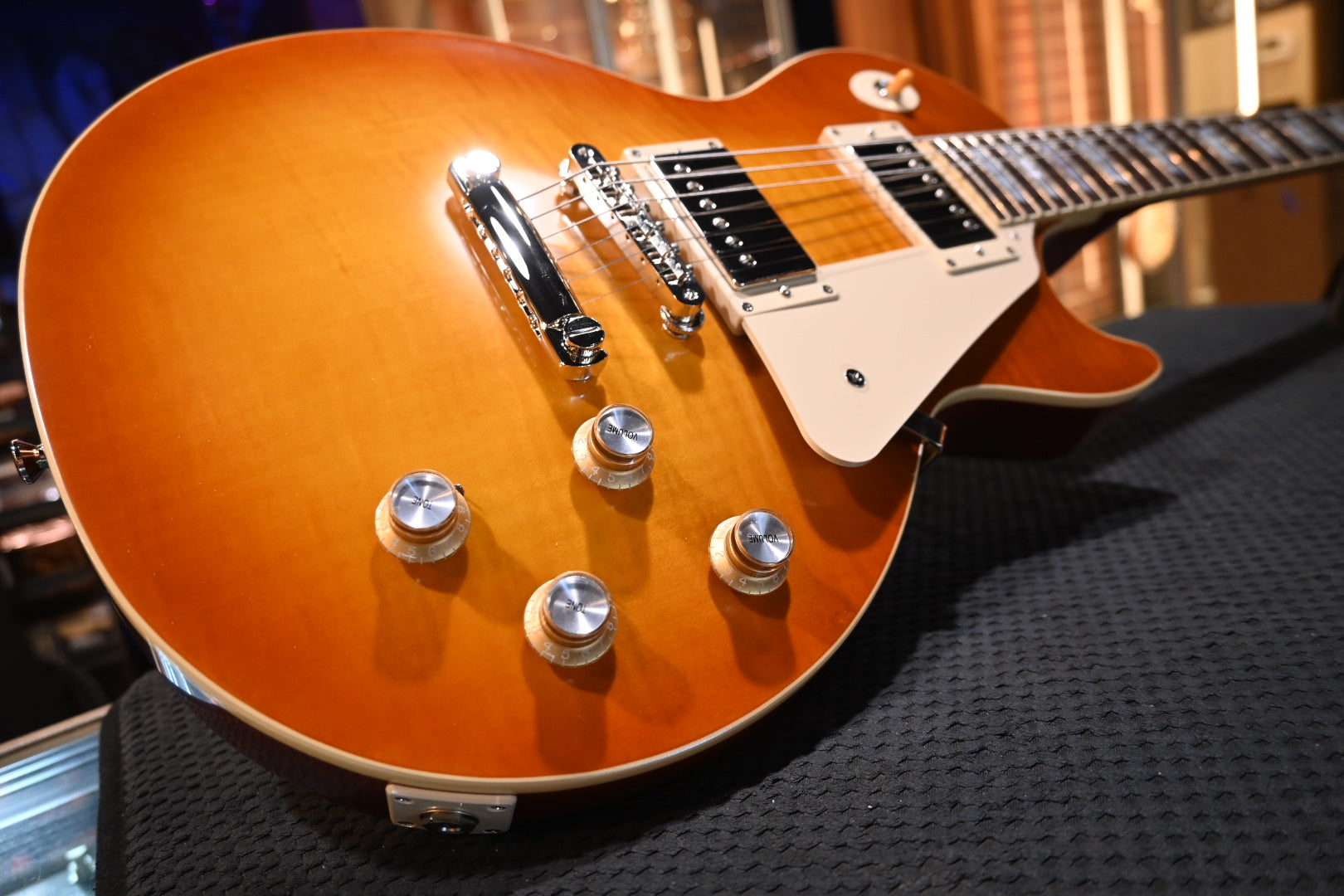 Epiphone Inspired by Gibson Custom 1960 Les Paul Standard Reissue - Iced Tea Burst Guitar #5738 - Danville Music