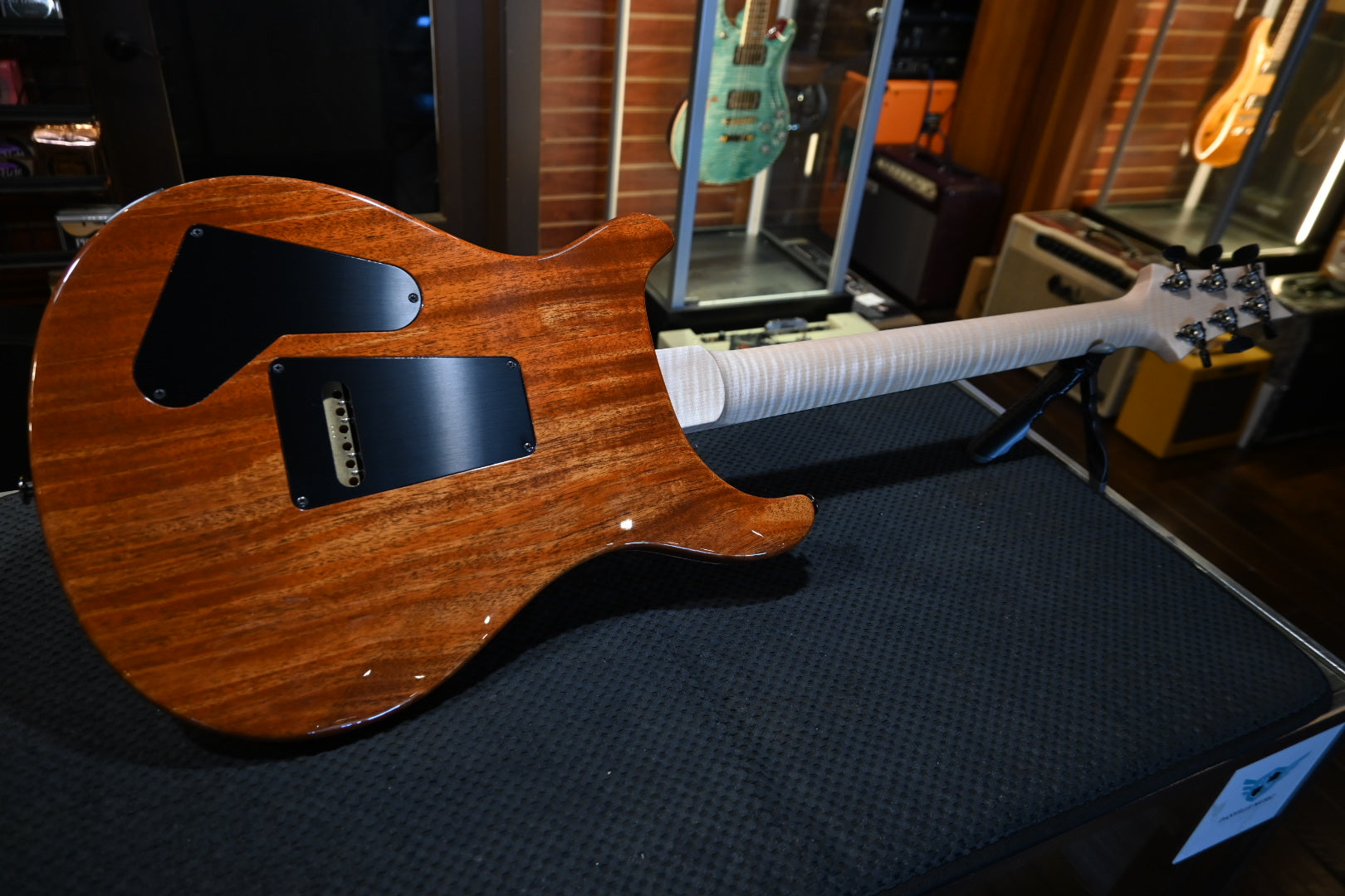 PRS Wood Library Special Semi-Hollow Danville Music 35th Anniversary Artist Top - Sandstorm Fade Guitar #6048 - Danville Music