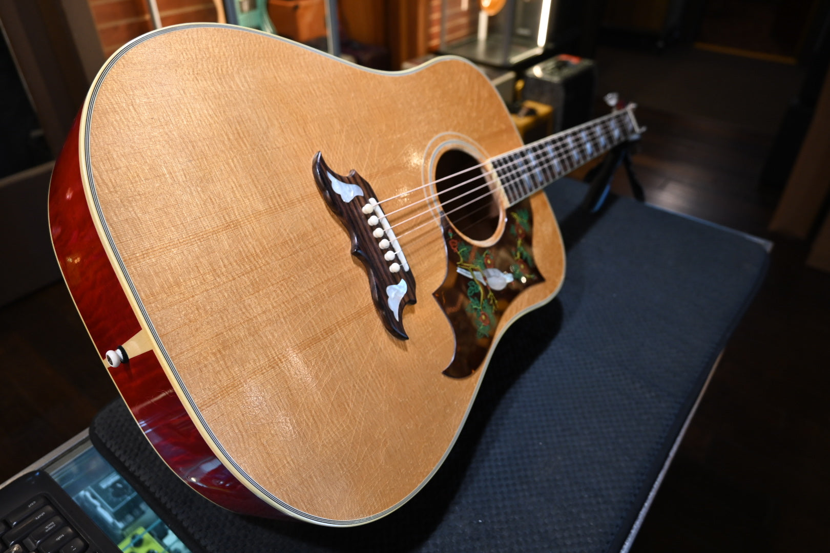 Gibson Custom Shop 1963 Dove 2025 Murphy Lab Light Aged - Dark Natural Guitar #5061 - Danville Music