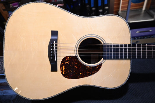 Santa Cruz Model D Bearclaw German Spruce/Rosewood - Natural Guitar #8087 - Danville Music