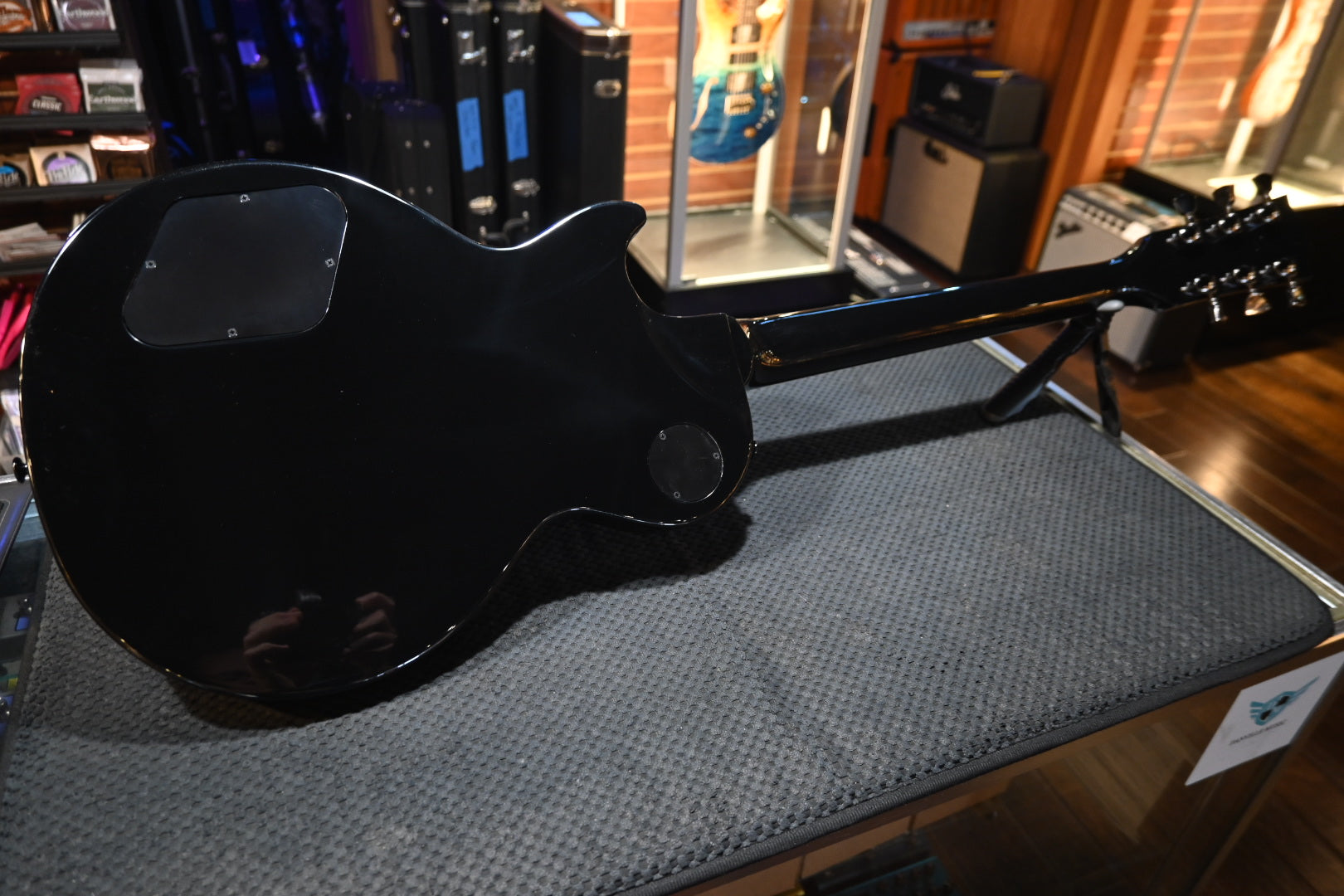 Gibson Les Paul Studio Session - Translucent Ebony Burst Guitar #0255 - Danville Music