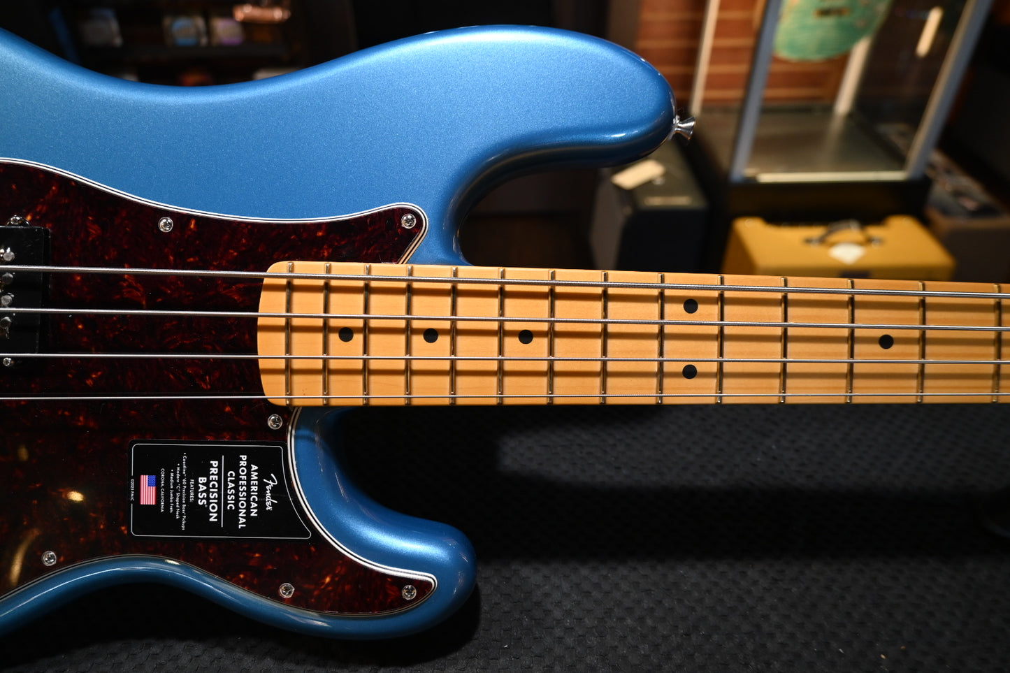 Fender American Professional Classic Precision Bass - Faded Lake Placid Blue Bass #8298