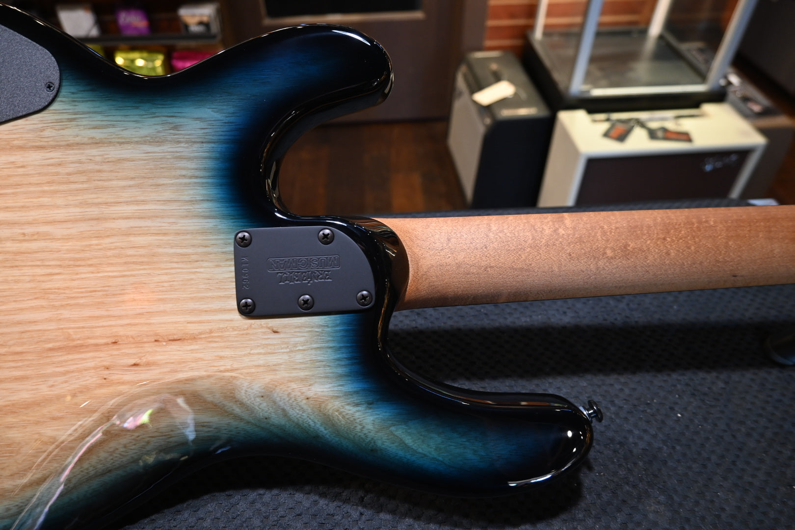 Music Man Stingray Special HH - Mean Blue Burst Bass #0962 - Danville Music