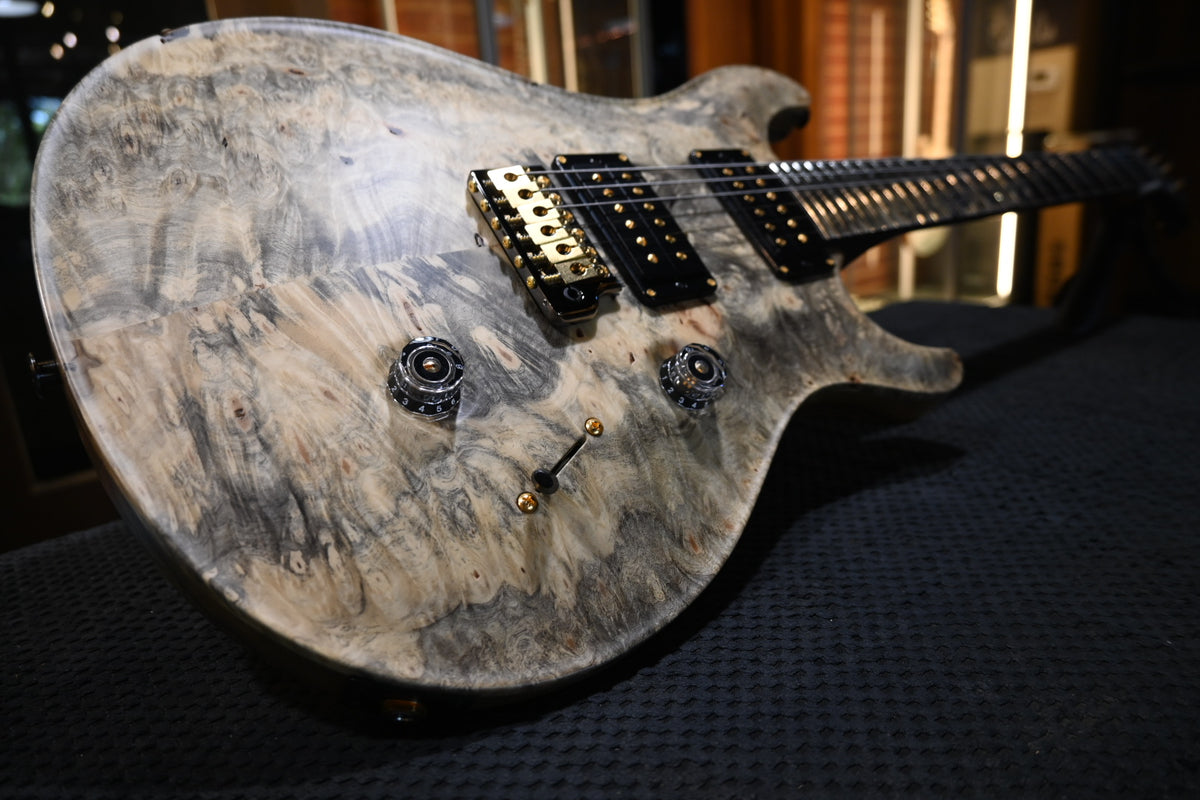 PRS Private Stock Custom 24 Gothic Buckeye Burl - Natural Satin Guitar #12250