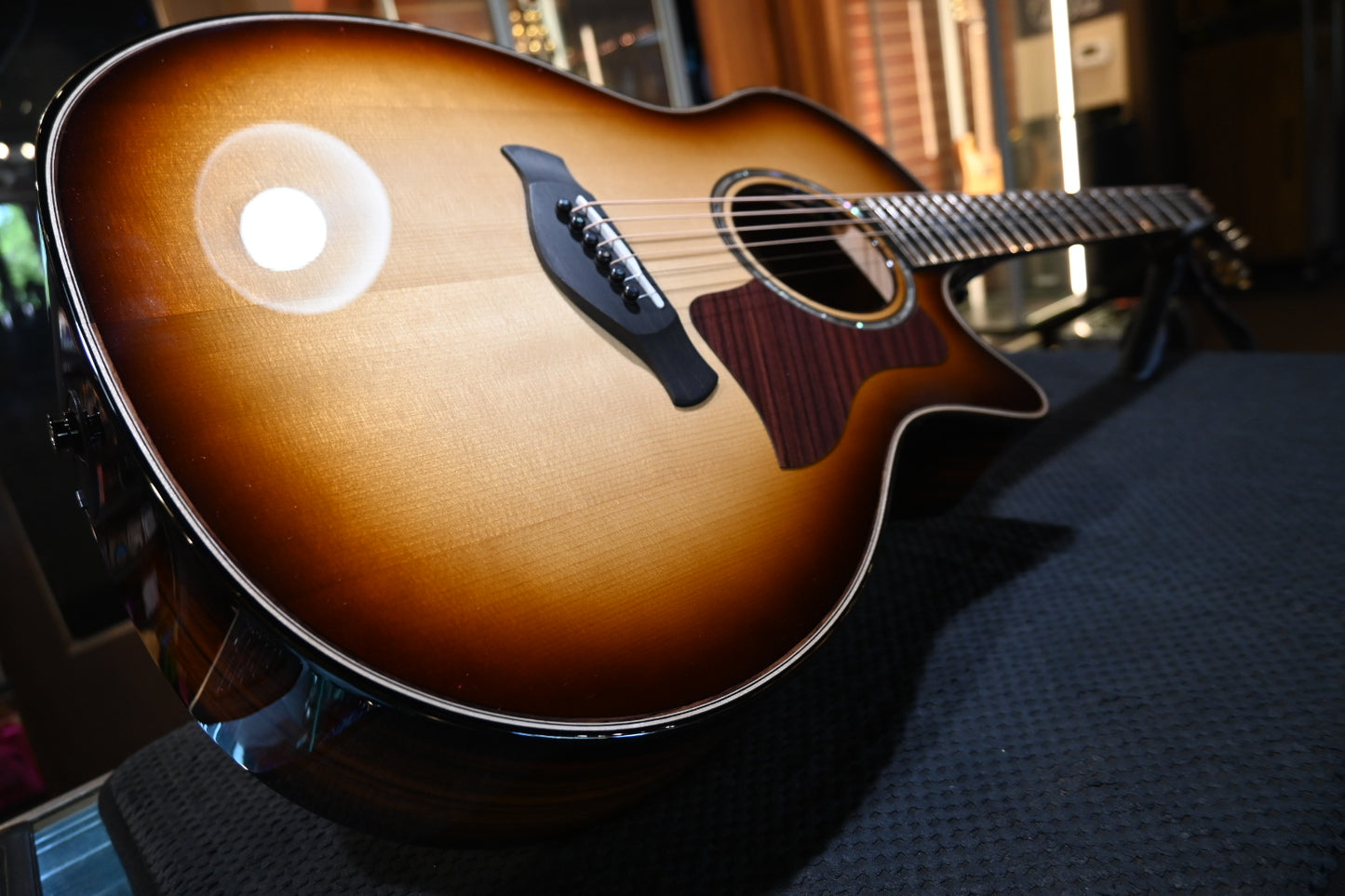 Taylor Next Generation Builder’s Edition 814ce LTD Macassar - Shaded Edge Burst Guitar #5030 - Danville Music