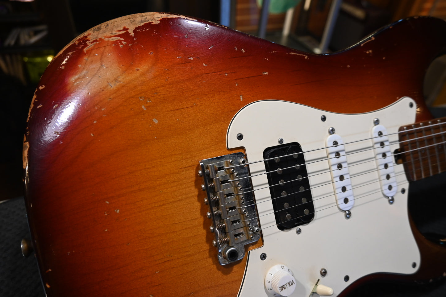 Friedman Vintage S HSS 2020 - Sunburst Guitar #1220 - Danville Music