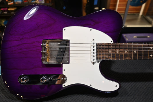 Suhr Custom Modern T - Trans Purple Burst Guitar #9880 - Danville Music
